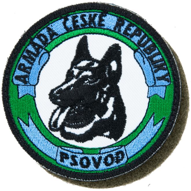 Levně Nášivka: PSOVOD - znak AČR barevná