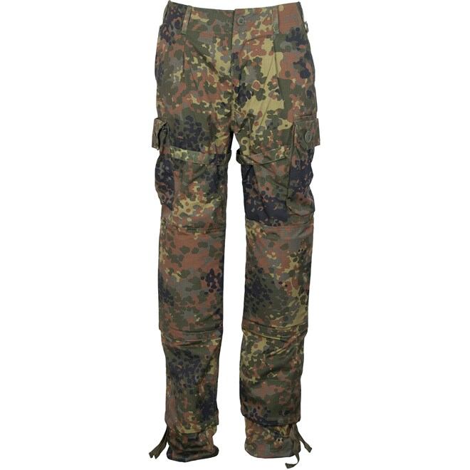 Levně Kalhoty TACGEAR zásahové flecktarn