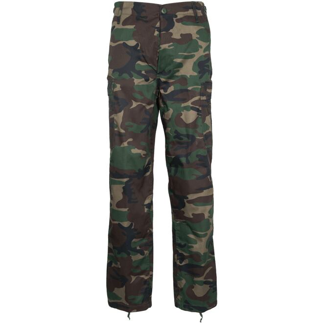 Levně Kalhoty US Ranger Trousers woodland