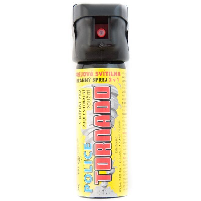 Levně Sprej obranný pepřový TORNADO 63 ml (sprej náhradní)