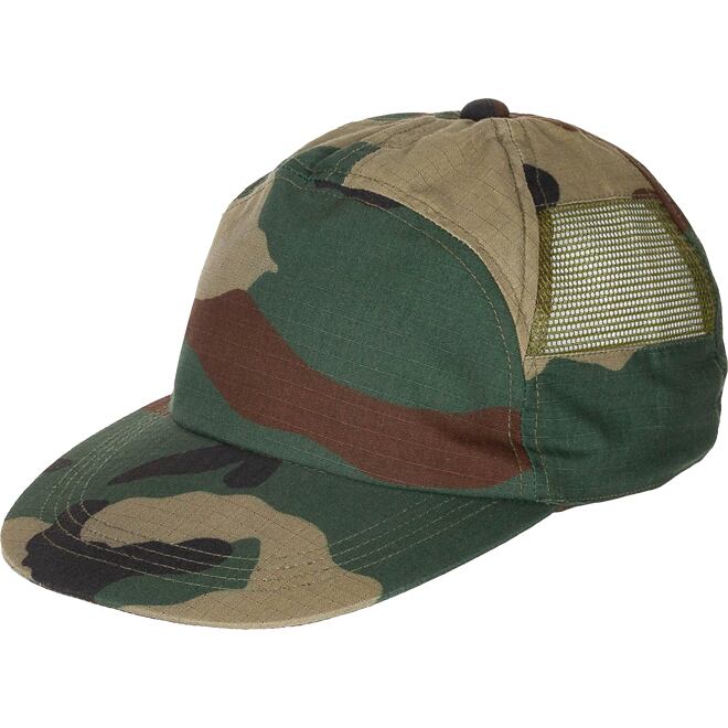 Levně Čepice Baseball US Cap se síťovinou woodland