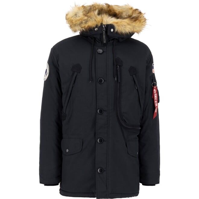 Levně Bunda Alpha Polar Jacket černá