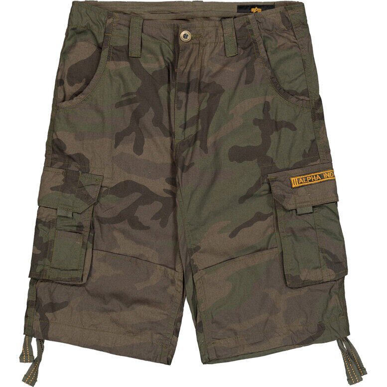 Levně Kalhoty krátké Alpha JET SHORT dark olive camo