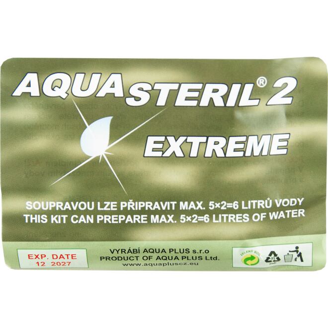 Levně Souprava na dezinfekci vody AQUASTERIL Day EXTREME
