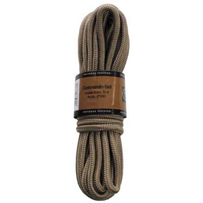 Levně Lano pomocné 9 mm balení 15 m okrové