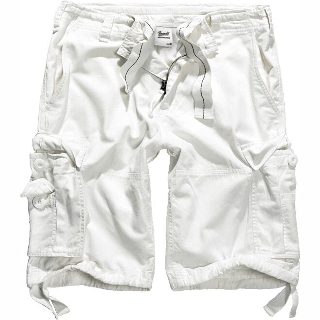 Levně Kalhoty krátké Vintage Classic Shorts bílé