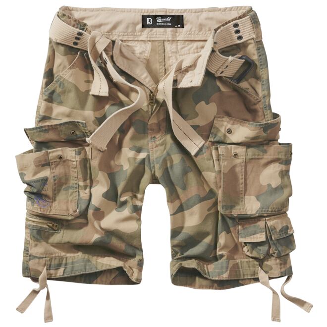Levně Kalhoty krátké Savage Vintage Shorts woodland světlá