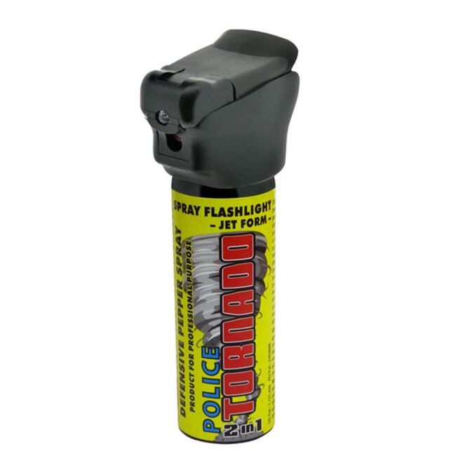 Levně Sprej obranný pepřový TORNADO 45 ml 360°