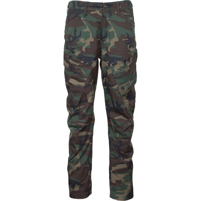 Levně Kalhoty Adven Trouser Slim woodland