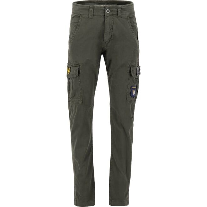 Levně Kalhoty Alpha Petrol Patch Pants greyblack