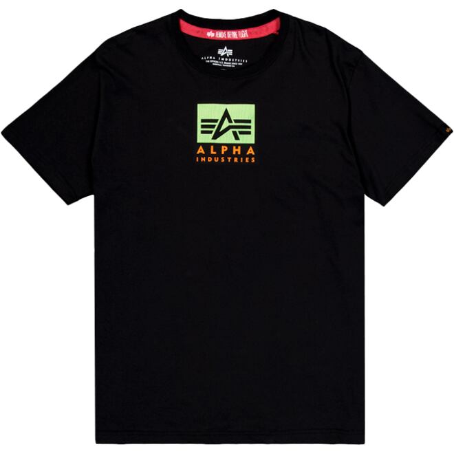 Levně Tričko Alpha Satin Logo T černé