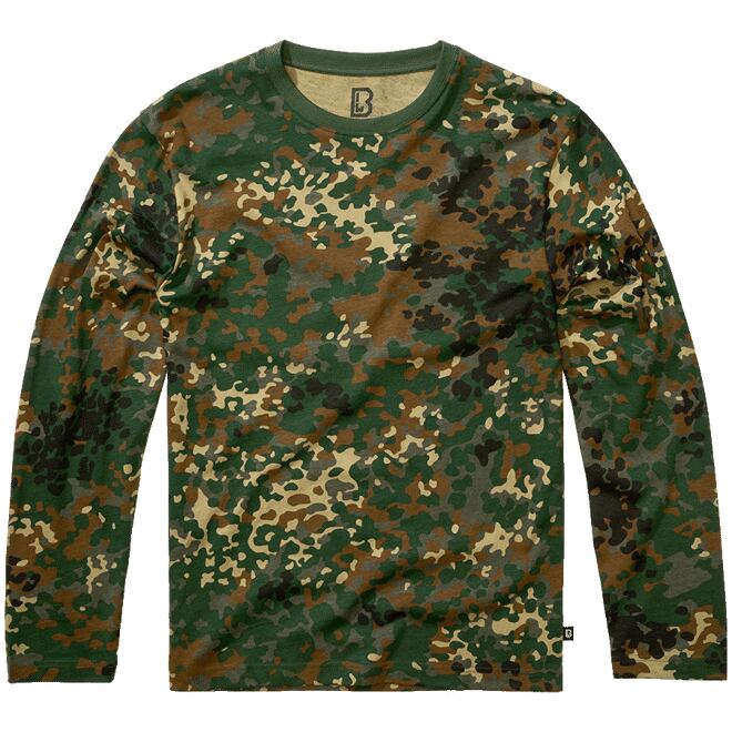 Levně Tričko Premium Longsleeve Shirt flecktarn