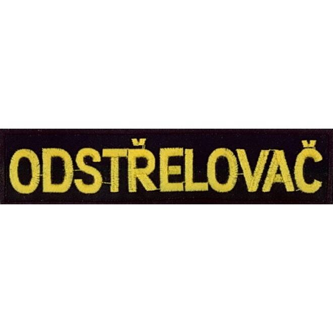 Levně Nášivka: ODSTŘELOVAČ na černém pozadí