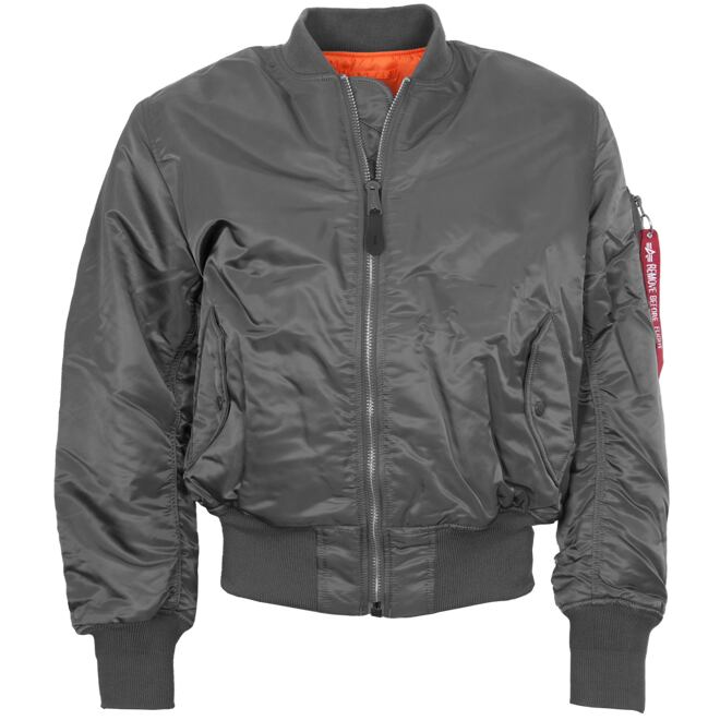 Levně Bunda Alpha MA-1 rep. grey
