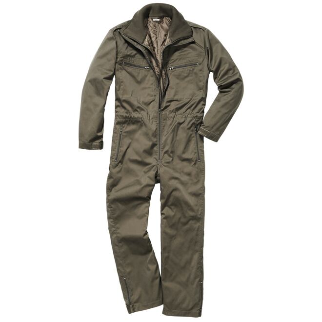 Levně Kombinéza pro tankisty Tank Suit olivová