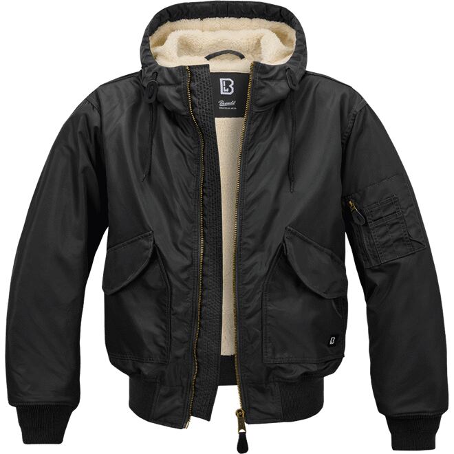 Levně Bunda CWU Jacket hooded černá