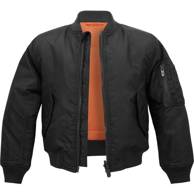 Levně Bunda dětská Kids MA1 Jacket černá
