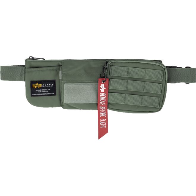 Levně Ledvinka ALPHA Crew Utility Bag šalvějová