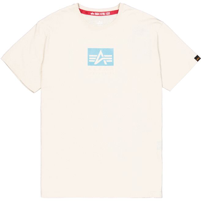 Levně Tričko Alpha Satin Logo T bílé