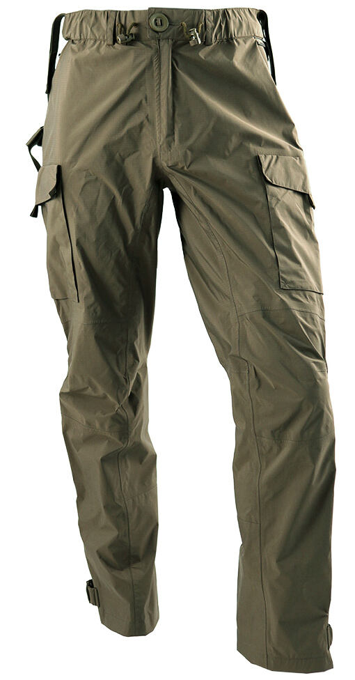 Levně Kalhoty TRG Trousers olivové
