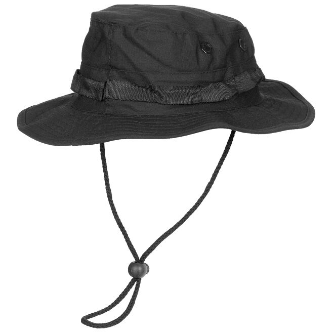 Levně Klobouk Jungle (RipStop) černý