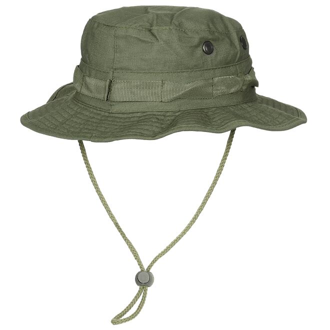 Levně Klobouk Jungle (RipStop) olivový
