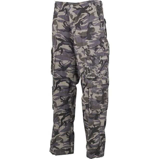 Levně Kalhoty Defense combat camo