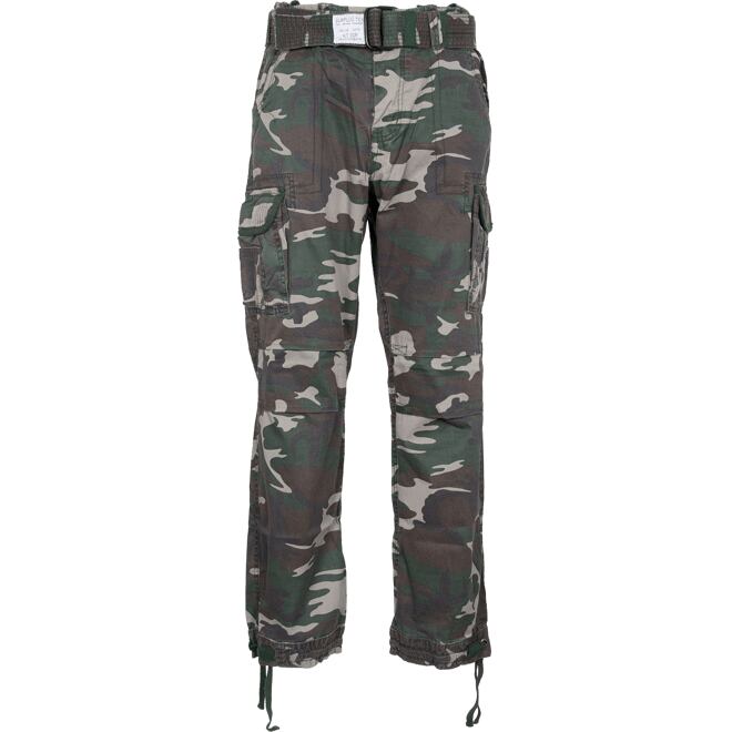 Levně Kalhoty Premium Vintage woodland