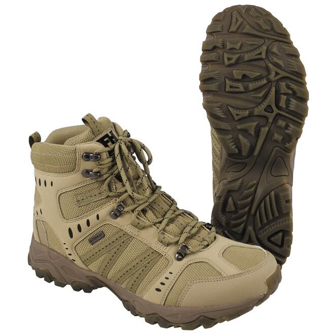 Levně Boty zásahové TACTICAL okrové