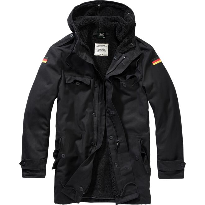 Levně Bunda BW Parka Flag černá
