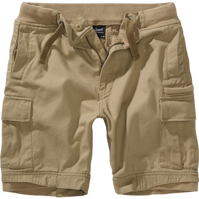 Levně Kalhoty krátké Packham Vintage Shorts camel