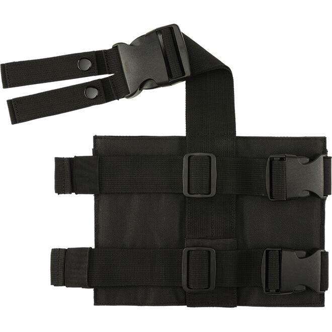 Levně Úchyt taktický stehenní Molle Leg Panel černý