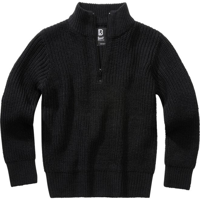 Levně Svetr dětský Kids Marine Pullover Troyer černý
