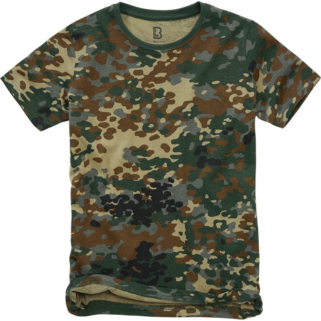 Levně Tričko dětské Kids T-Shirt flecktarn