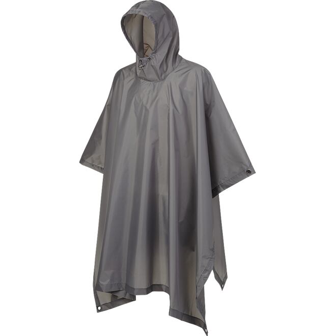 Levně Pláštěnka - pončo Ripstop Poncho antracitová