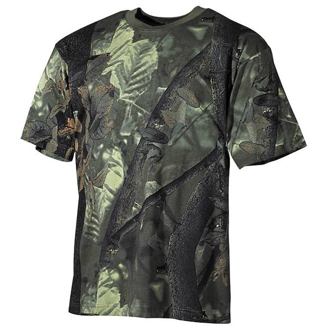 Levně Tričko US T-Shirt lovecká camo zelená