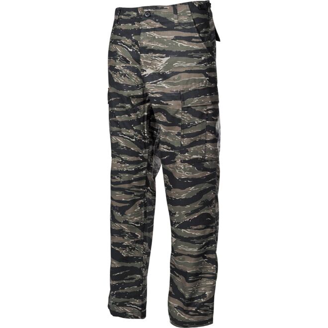 Levně Kalhoty BDU RipStop tigerstripe