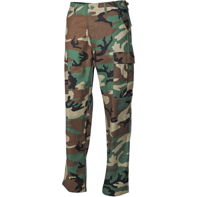 Levně Kalhoty BDU RipStop woodland