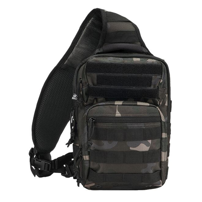Levně Taška přes rameno US Cooper Sling střední darkcamo