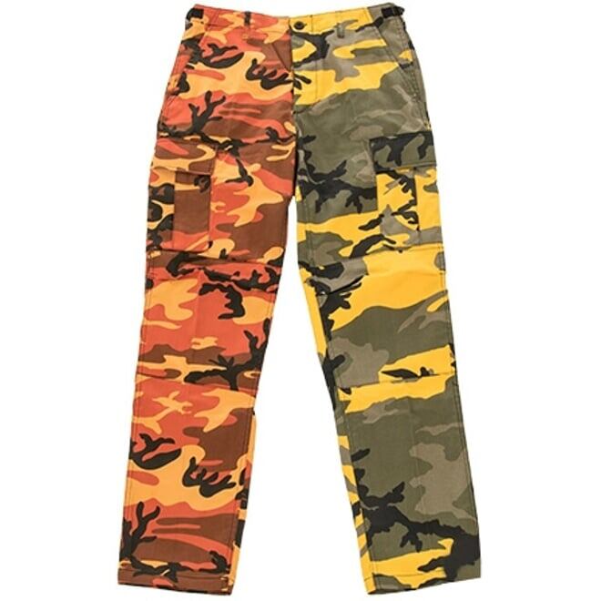 Levně Kalhoty BDU MMB yellow | orange camo