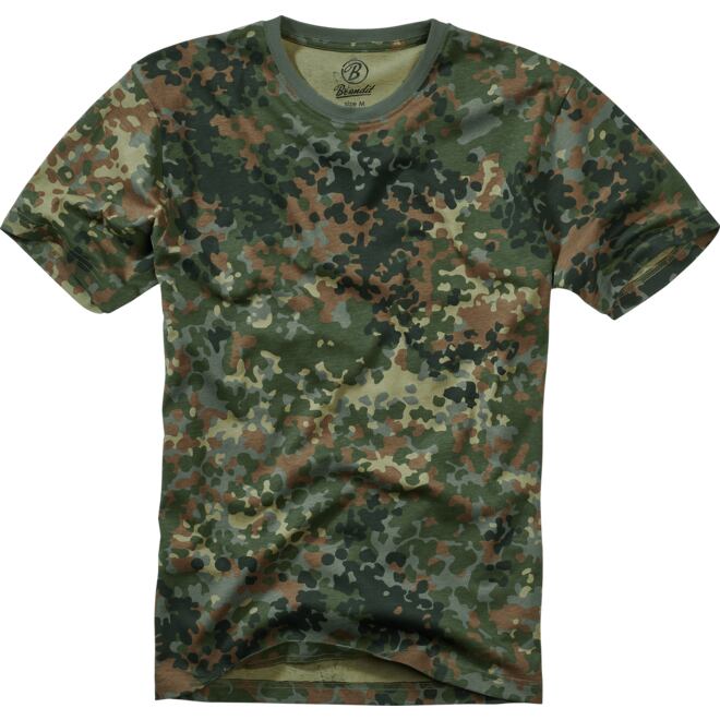 Levně Tričko US T-Shirt BRANDIT flecktarn