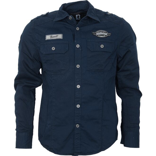 Levně Košile Luis Vintageshirt Long Sleeve navy