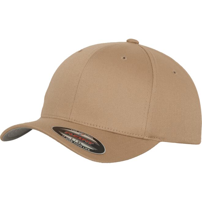 Levně Čepice Baseball Cap Flexfit Wooly Combed béžová