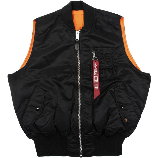 Levně Vesta Alpha MA-1 Vest Heritage černá