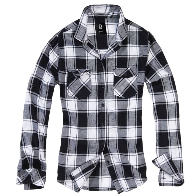 Levně Košile Ladies Amy Flanell Shirt bílá | černá