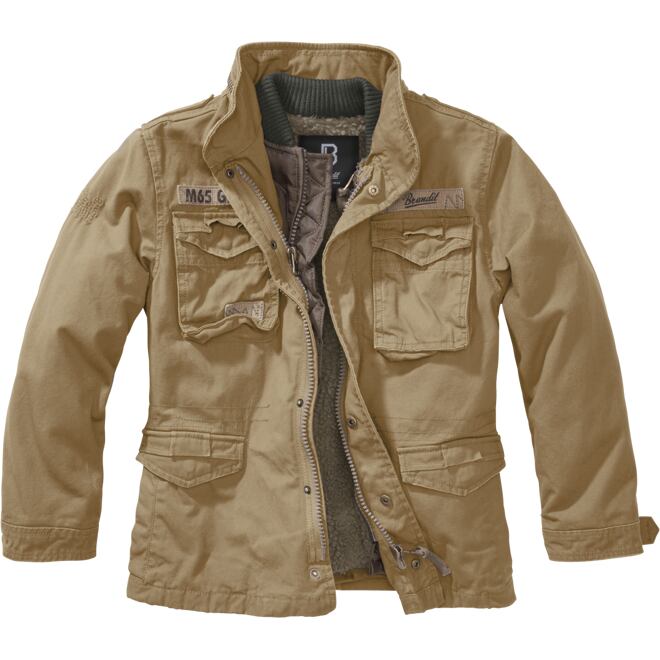 Levně Bunda dětská Kids M65 Giant Jacket camel