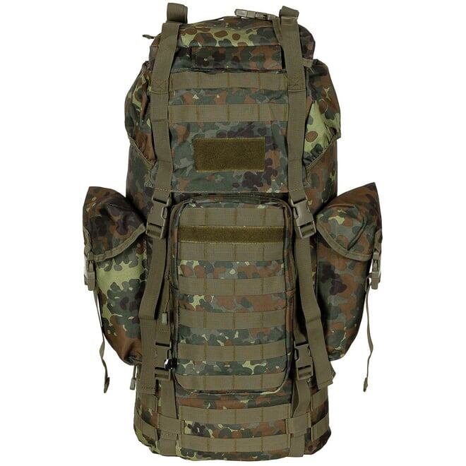 Levně Batoh BW bojový 65 l MOLLE MFH flecktarn