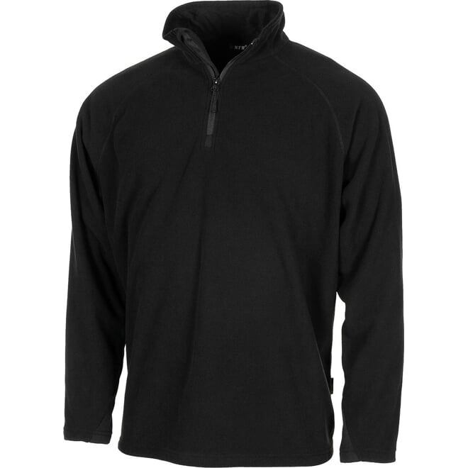 Levně Košile Troyer Microfleece černá