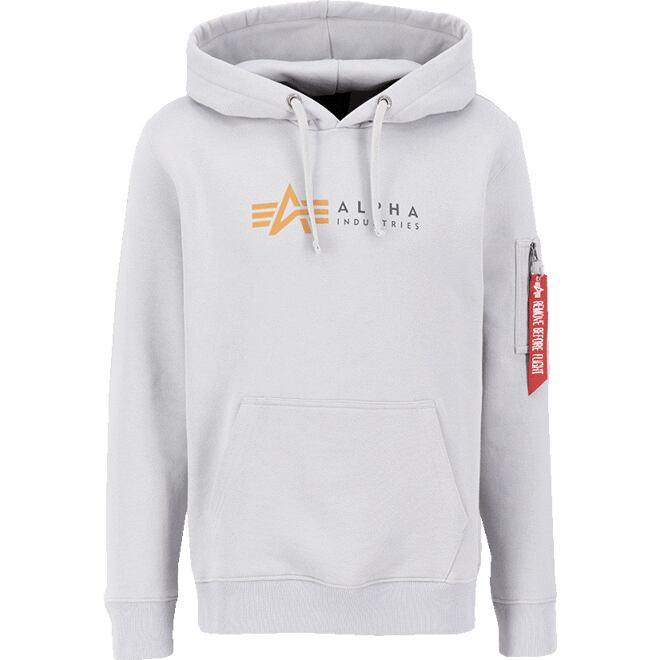 Levně Mikina Alpha Label Hoody pastel grey