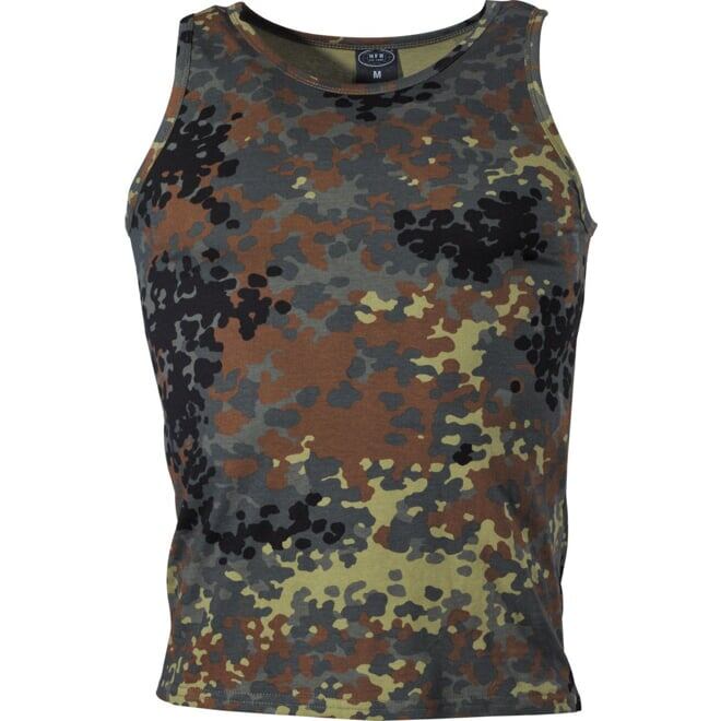 Levně Tílko Tank Top flecktarn
